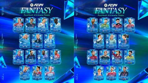 EA FC 24 Fantasy upgrade tracker